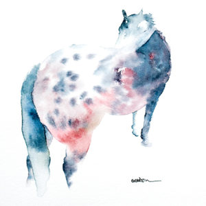 horse painting