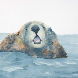 otter painting