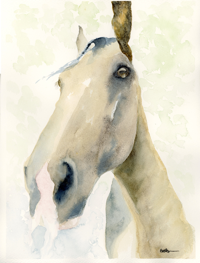 horse painting